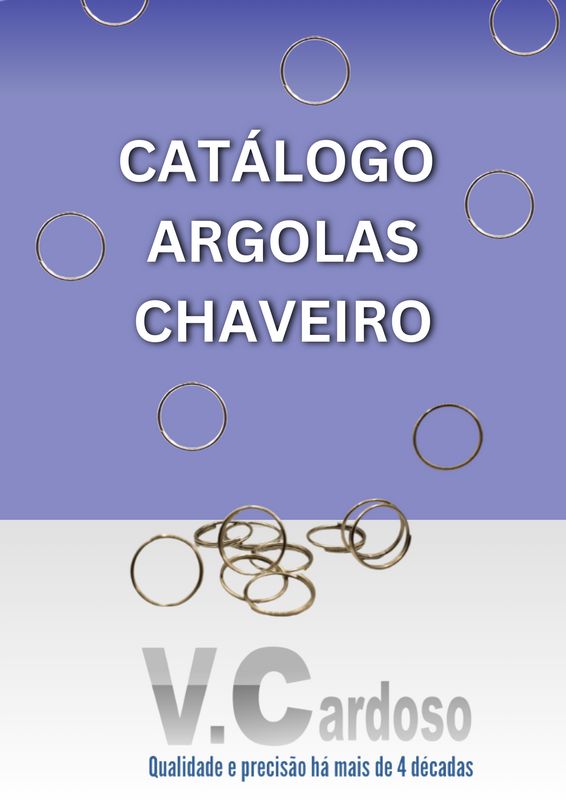 Catálogo Argolas chaveiro